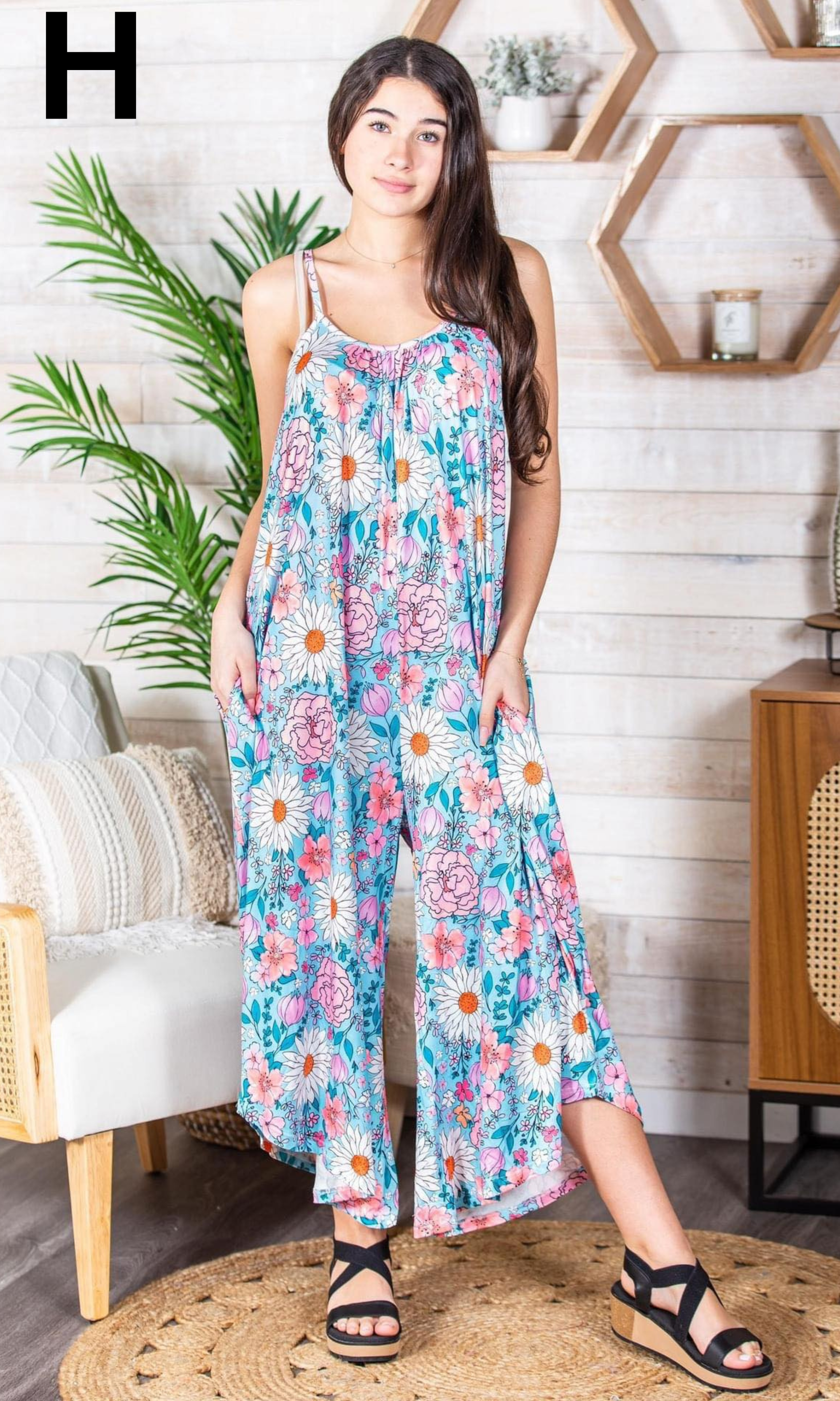 PREORDER: Relaxed Fit Jumpsuit in Assorted Prints Ave Shops
