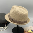 Short Brim Jute Cloth Hat Trendsi