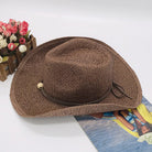 Tied Adjustable Lala Grass Woven Hat Trendsi