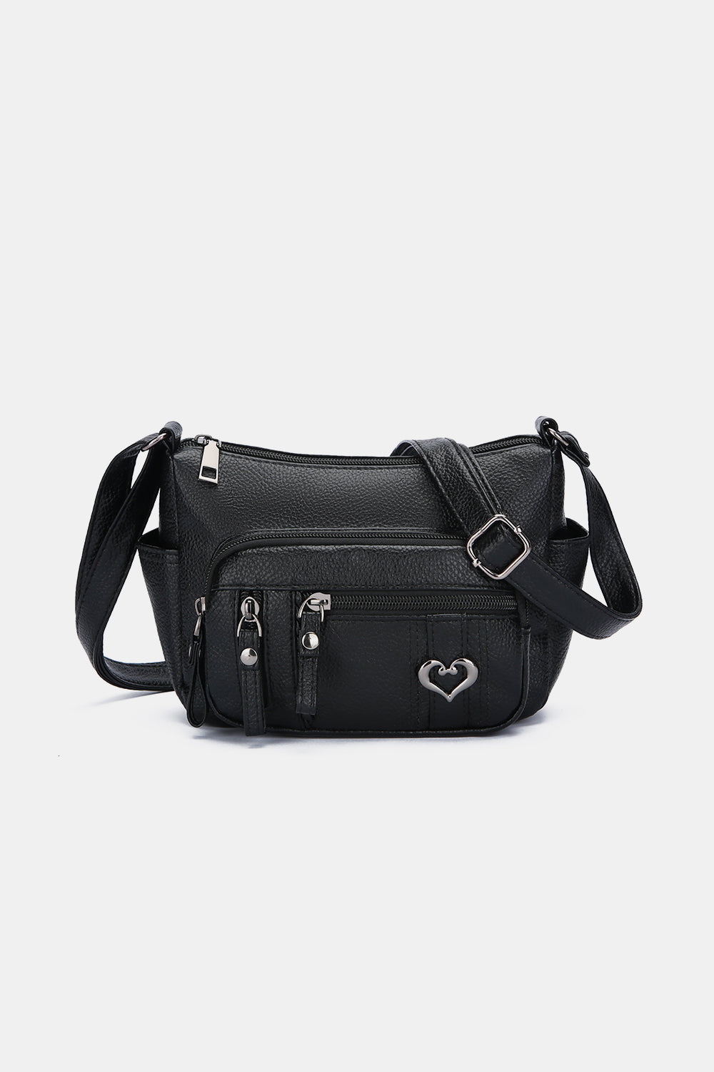 PU Leather Adjustable Strap Shoulder Bag Trendsi