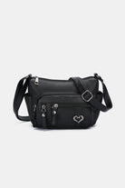 PU Leather Adjustable Strap Shoulder Bag Trendsi