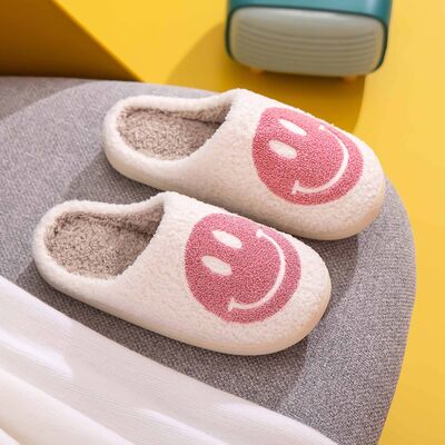 Melody Smiley Face Slippers Trendsi