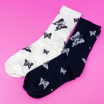 Butterfly In The Air Socks Set Ellisonyoung.com