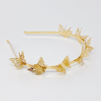 Double Wing Butterfly Headband Ellisonyoung.com