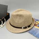 Short Brim Jute Cloth Hat Trendsi