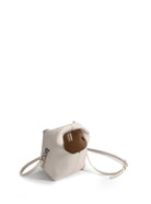 Rebecca Small Cutie Leather Bag, White Bob Oré