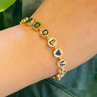 Cool Mom Gold Bead Bracelet Ellisonyoung.com