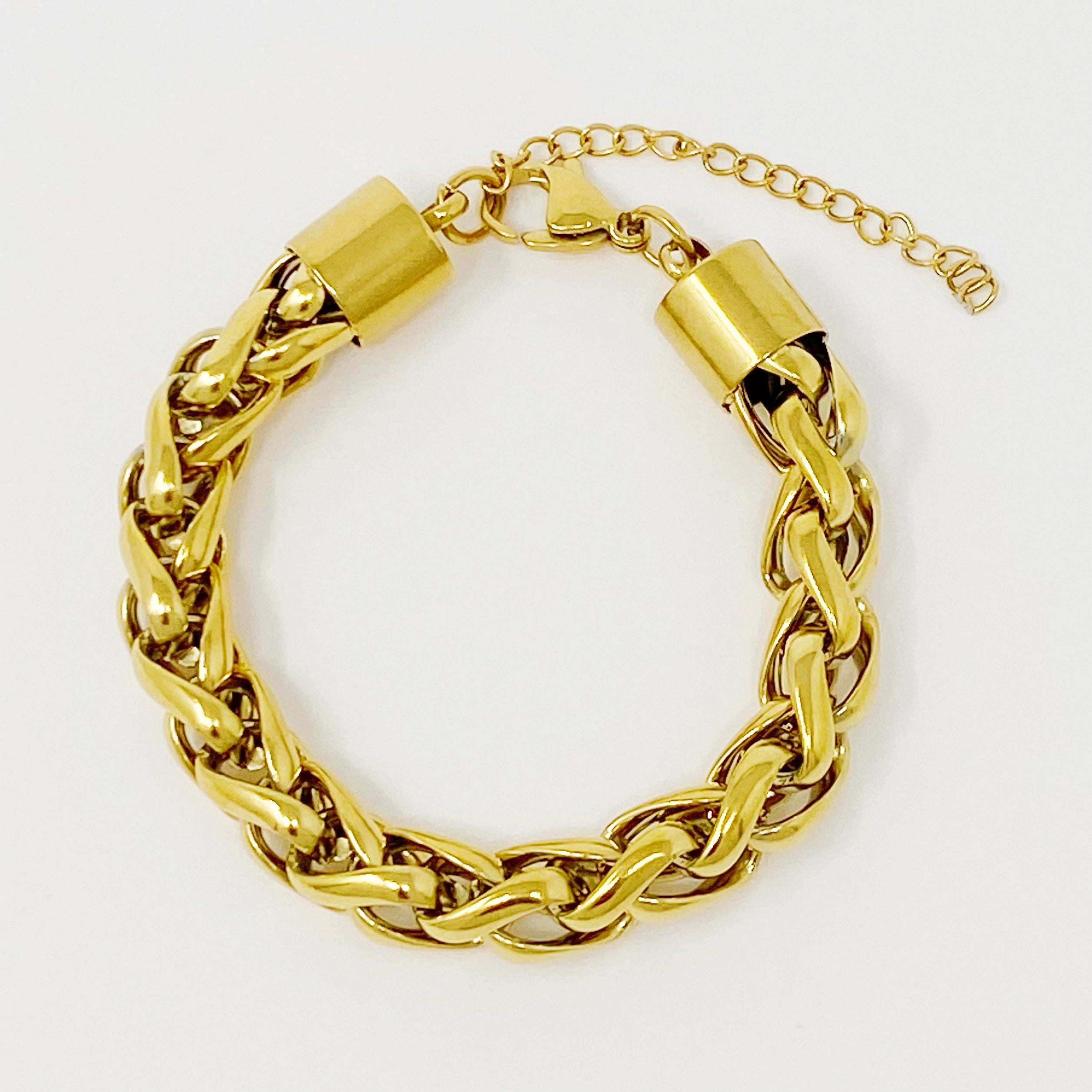 Bold And Edgy Chain Bracelet Ellisonyoung.com