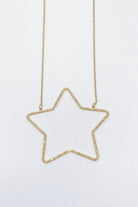 Shine Baby Star Necklace, Gold Ellisonyoung.com