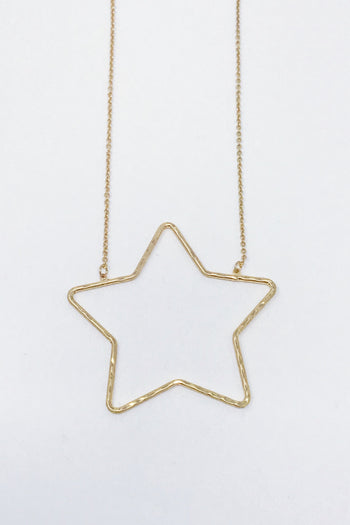 Shine Baby Star Necklace, Gold Ellisonyoung.com