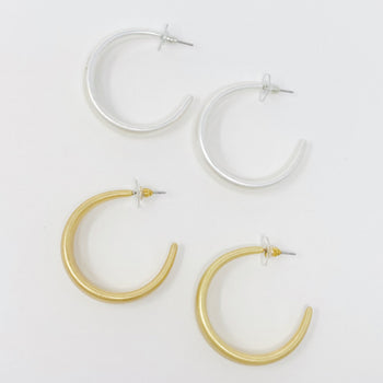 So Perfect Daily Hoop Earrings Ellisonyoung.com