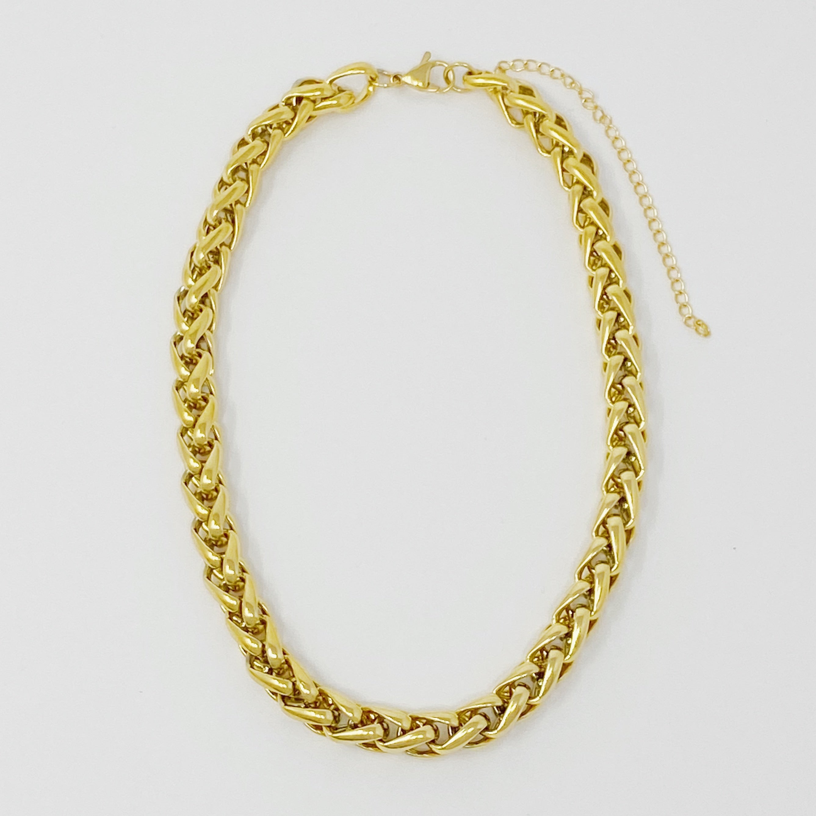 Bold And Edgy Chain Necklace Ellisonyoung.com
