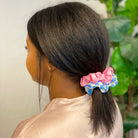 Checkerboard Hair Scrunchie Set Of 4 Ellisonyoung.com