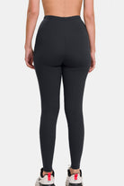 Zenana Premium Microfiber High Waist Leggings Trendsi