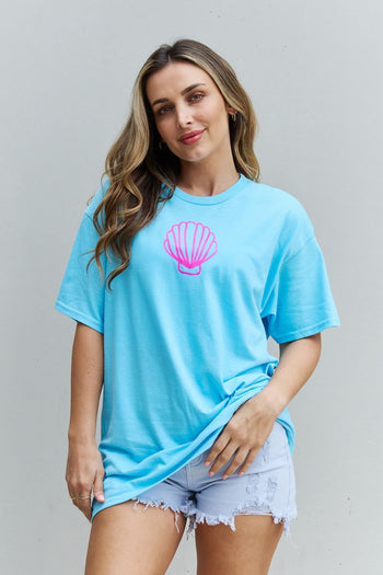 Sweet Claire "More Beach Days" Oversized Graphic T-Shirt Sweet Claire