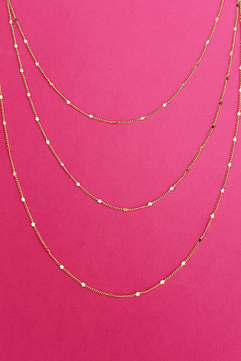 Show Me The Ways Necklace, Gold Ellisonyoung.com