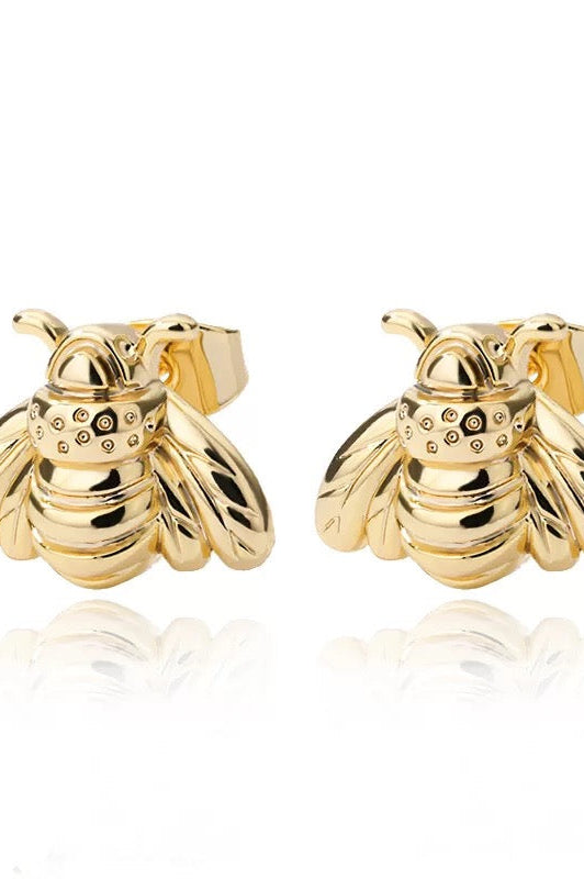 Bumble Bee Stud Earrings Ellisonyoung.com
