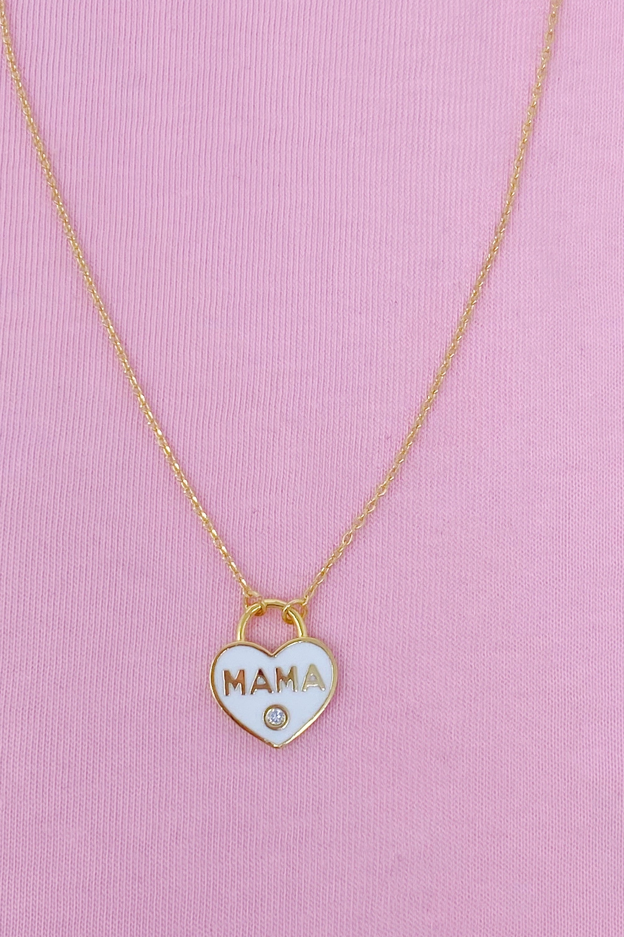 Pastel Locket Mama Necklace Ellisonyoung.com