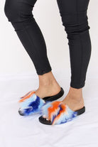 Forever Link Plush Open-Toe Sandals Trendsi
