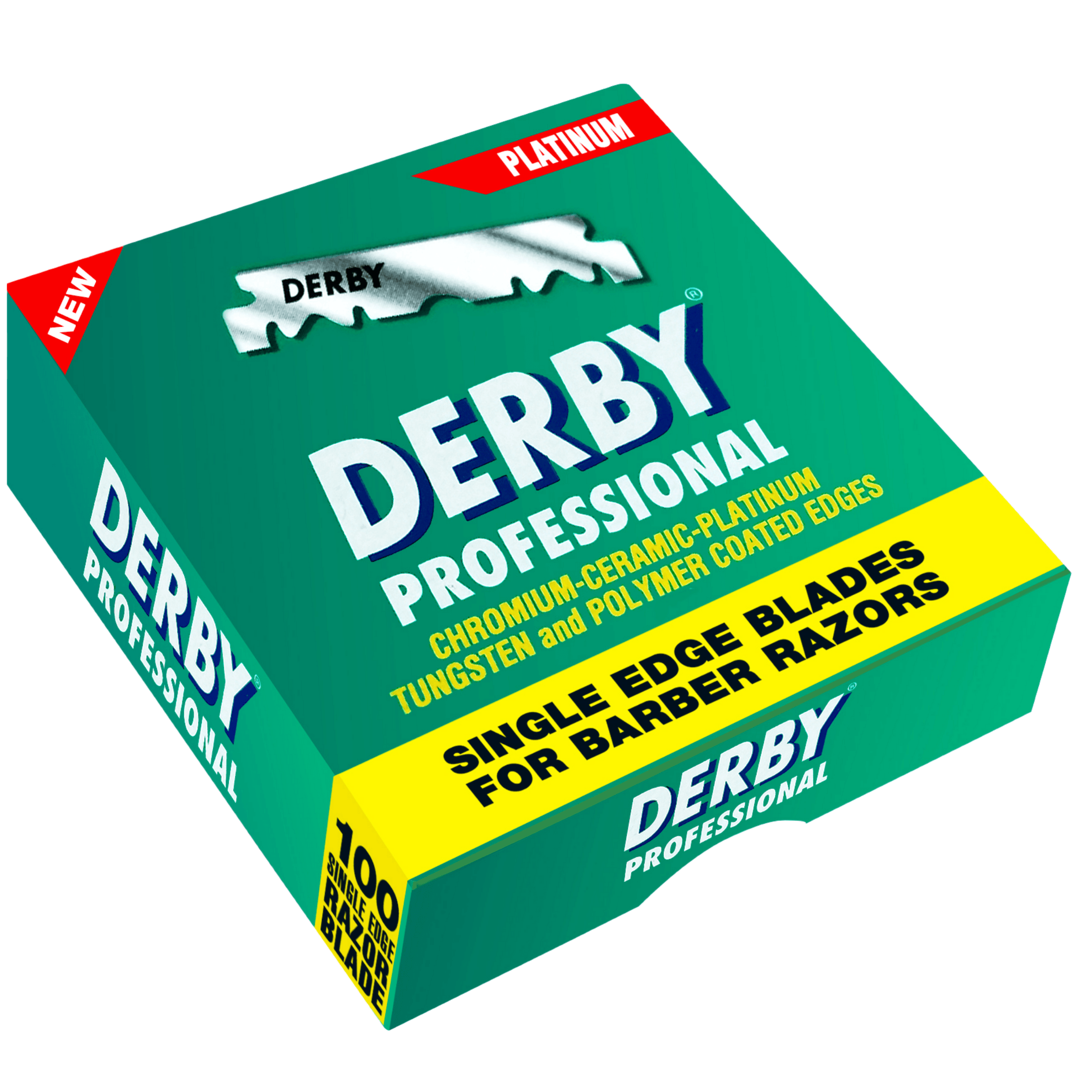 Derby Prof Single Edge Razor Blades 100ct BarberSets