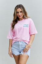 Sweet Claire "Wish You Were Here" Oversized Graphic T-Shirt Sweet Claire