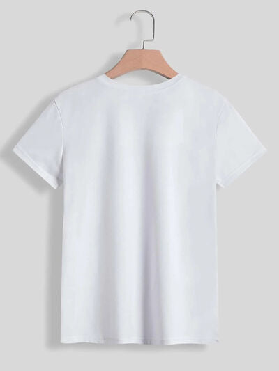 IT'S MARDI GRAS Y'ALL Round Neck T-Shirt Trendsi