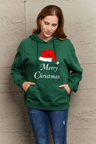 Simply Love Full Size MERRY CHRISTMAS Graphic Hoodie Trendsi