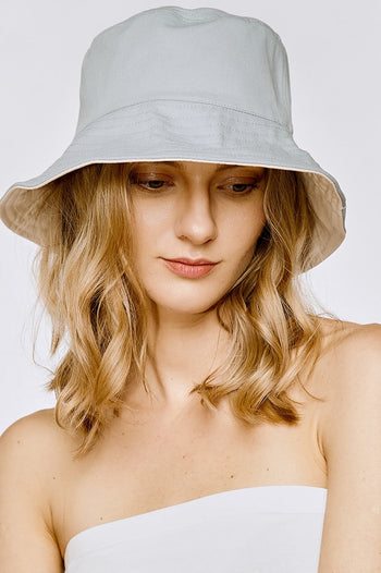 Two Toned Bucket Hat Ellisonyoung.com