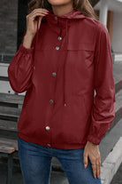 Button-Down Long Sleeve Sports Jacket Trendsi