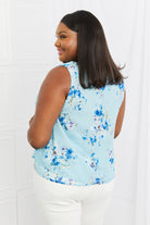 Sew In Love Off To Brunch Floral Tank Top Sew In Love
