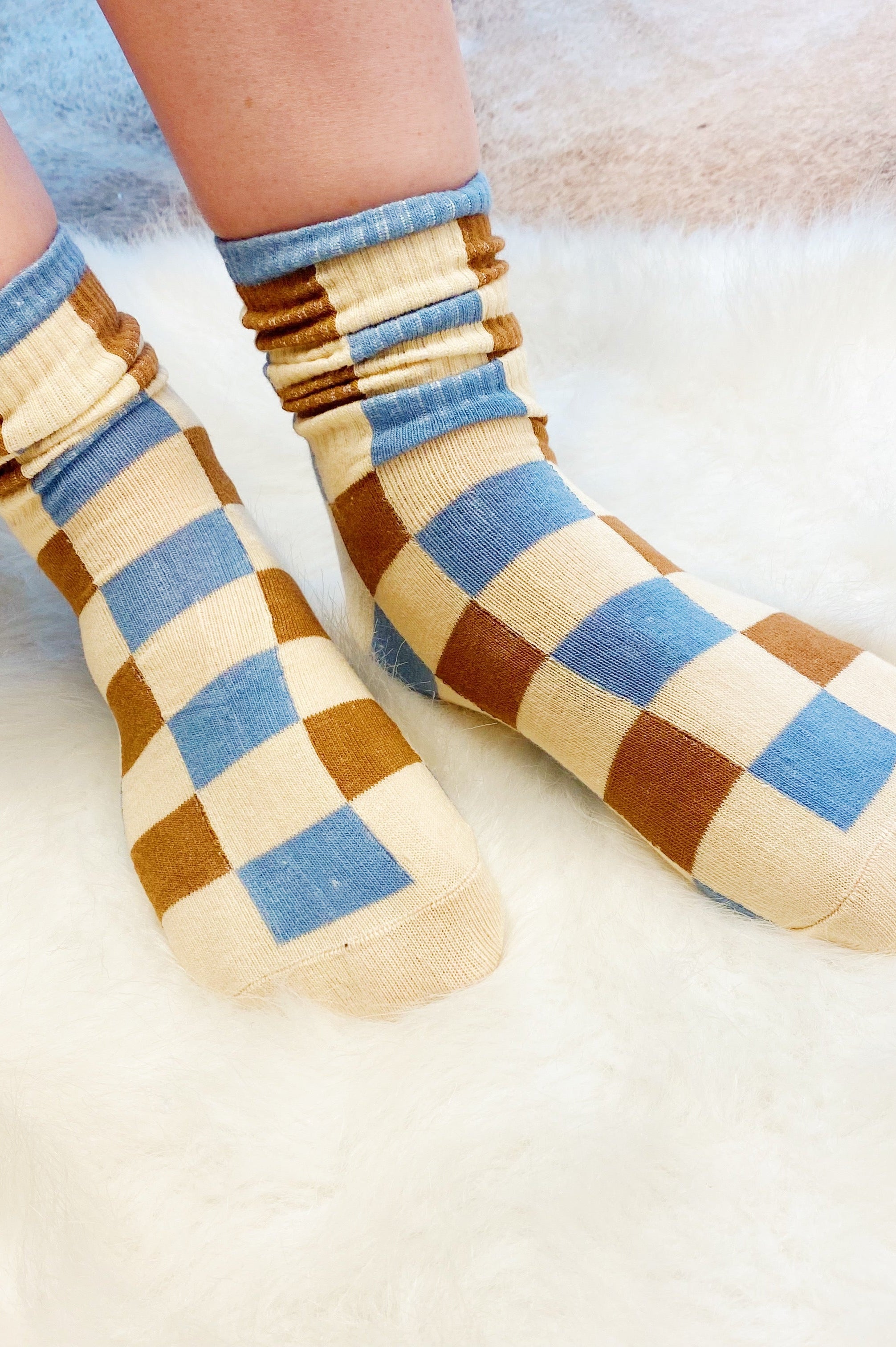 Trendy Pattern Trio Socks Set Ellisonyoung.com