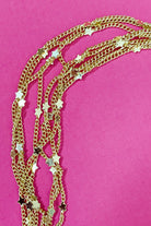 Show Me The Ways Necklace, Gold Ellisonyoung.com