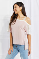 Andree by Unit Something Simple Cold Shoulder Tee Andree by Unit
