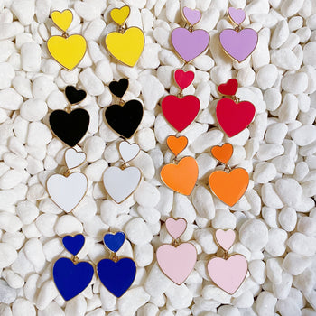 Heart For Game Day Earrings Ellisonyoung.com