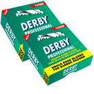 Derby Prof Single Edge Razor Blades 100ct BarberSets