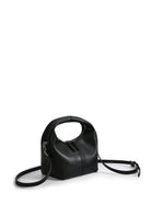 Rebecca Small Cutie Leather Bag, Black Bob Oré