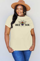 Simply Love Full Size BEE YOU Graphic T-Shirt Trendsi