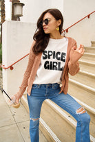 Simply Love Full Size SPICE GIRL Short Sleeve T-Shirt Trendsi