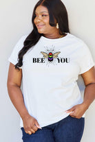 Simply Love Full Size BEE YOU Graphic T-Shirt Trendsi