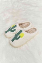 Melody Cactus Plush Slide Slippers Trendsi