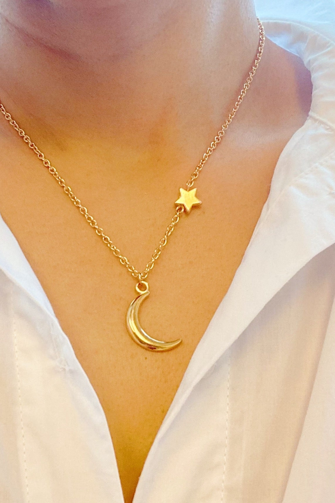 New Moon Necklace Ellisonyoung.com