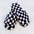 Luxe Lounge Checker Cozy Slippers Ellisonyoung.com