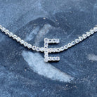 Sparkly Initial Anklet Ellisonyoung.com