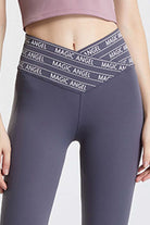 Wide Waistband Sports Pants Trendsi