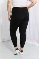 Leggings Depot Full Size Strengthen and Lengthen Reflective Dot Active Leggings Trendsi