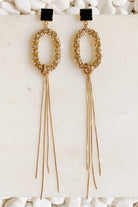 To Paris Long Drop Earrings Ellisonyoung.com