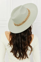 Fame Keep Your Promise Fedora Hat in Mint Fame