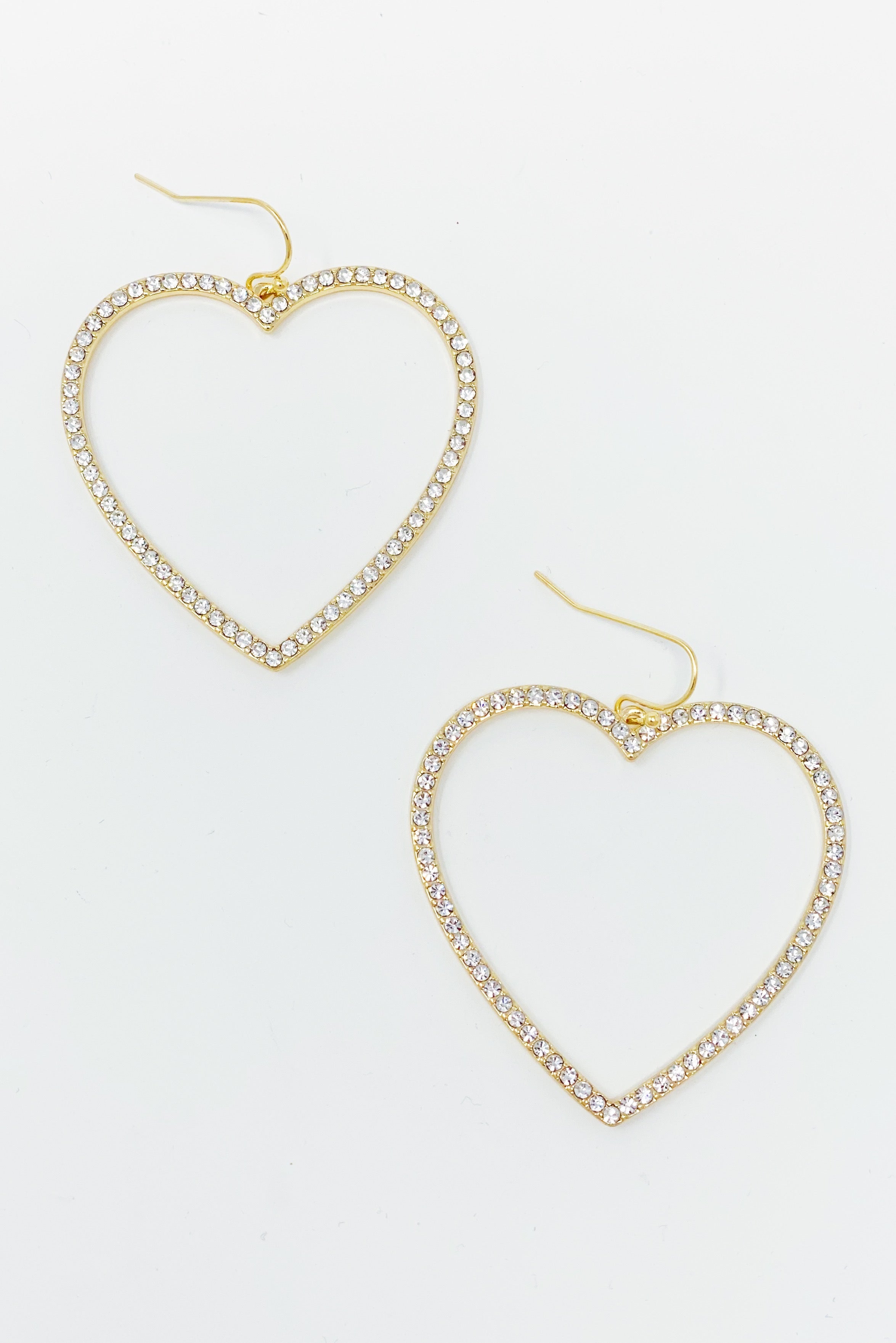 My Precious Heart Earrings, Gold Ellisonyoung.com