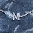 Sparkly Initial Anklet Ellisonyoung.com