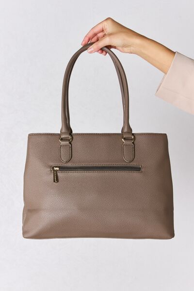 David Jones Structured Leather Handbag Trendsi